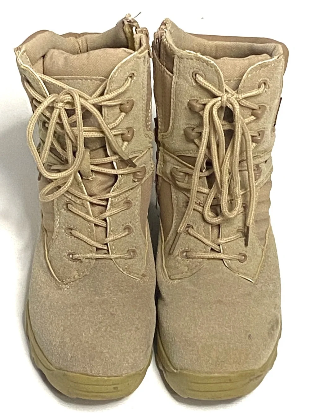 Delta Tactical Men’s Tan Cordura Military Combat Work Boots Made In USA Size 8